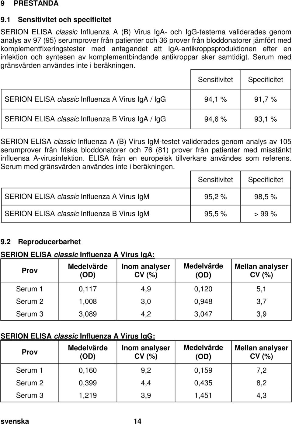 doc @ 9930 @ 2 Pos: 45 /Ar bei tsanl eitungen ELISA cl assic/gültig für all e D okumente/elisa classic/leistungsmer kmale/kapi tel überschrift Präzisi on @ 0\mod_1184676568397_43.