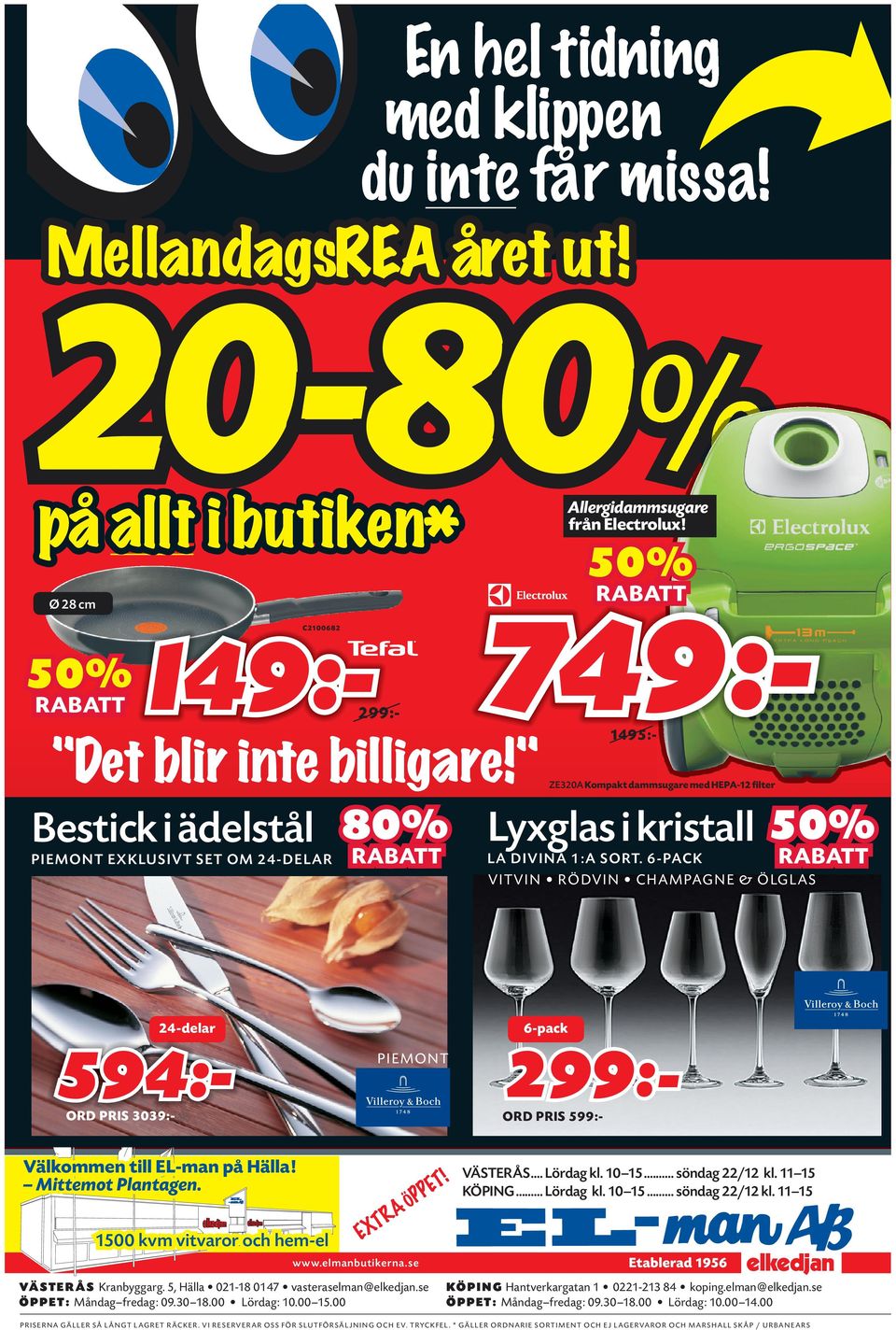 50% 149:- 749:- ZE320A Kompakt dammsugare med HEPA-12 filter Lyxglas i kristall LA DIVINA 1:A SORT.
