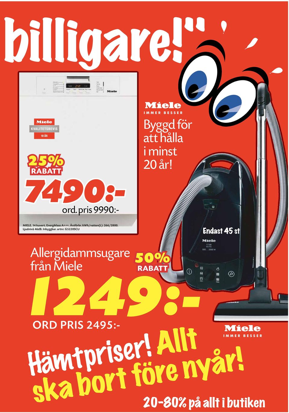 artnr. G5220SCU Endast 45 st ord.