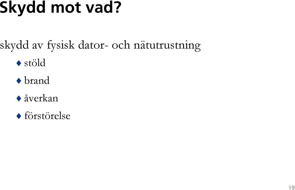 och nätutrustning