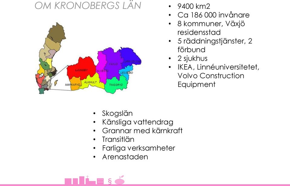 Linnéuniversitetet, Volvo Construction Equipment Skogslän Känsliga