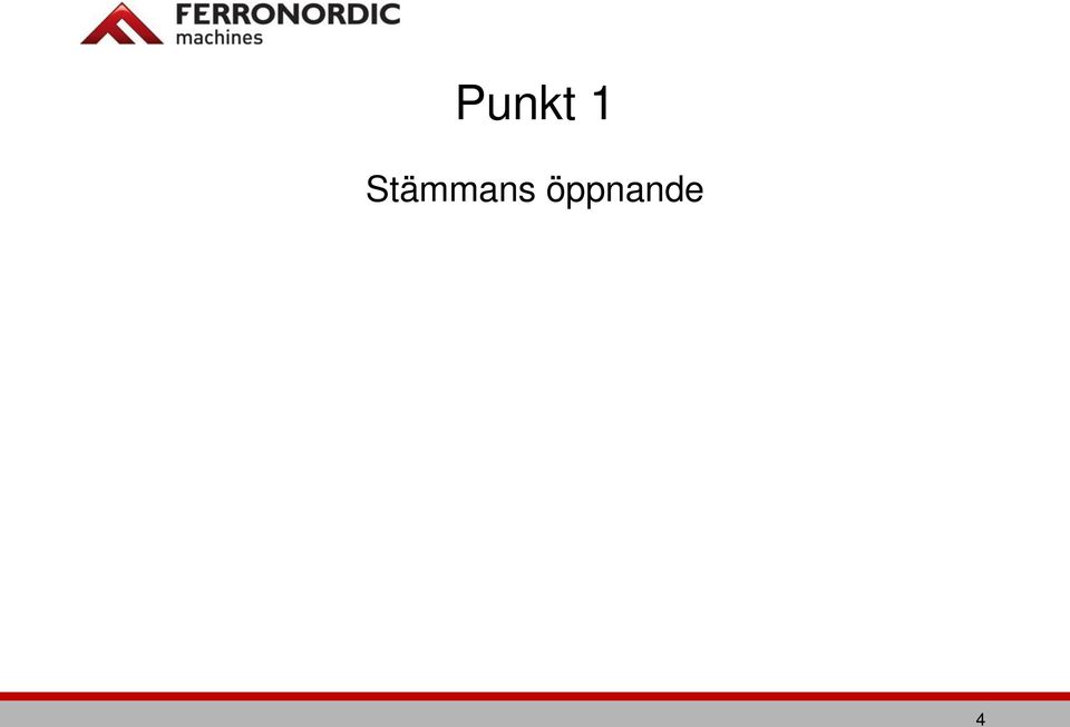 öppnande