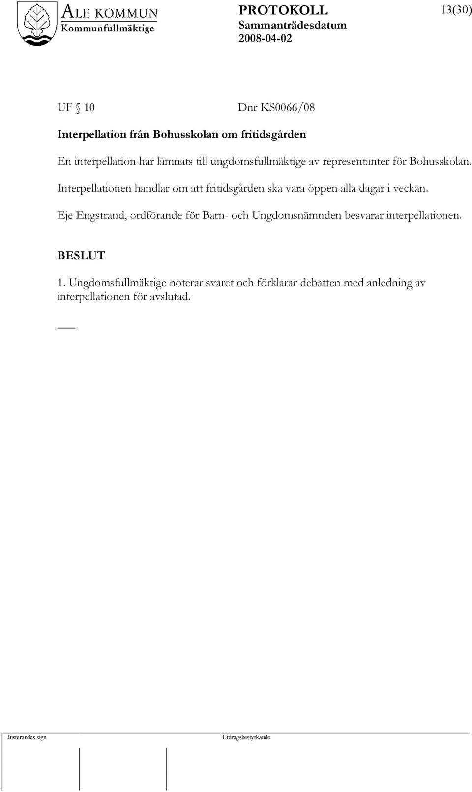 Bohusskolan.