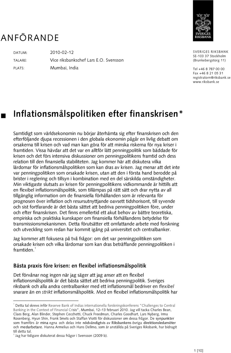 se www.riksbank.