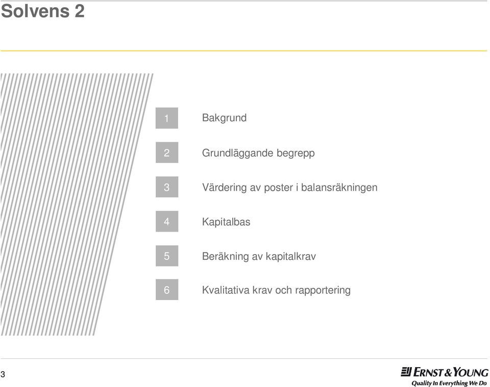 balansräkningen 4 Kapitalbas 5 Beräkning