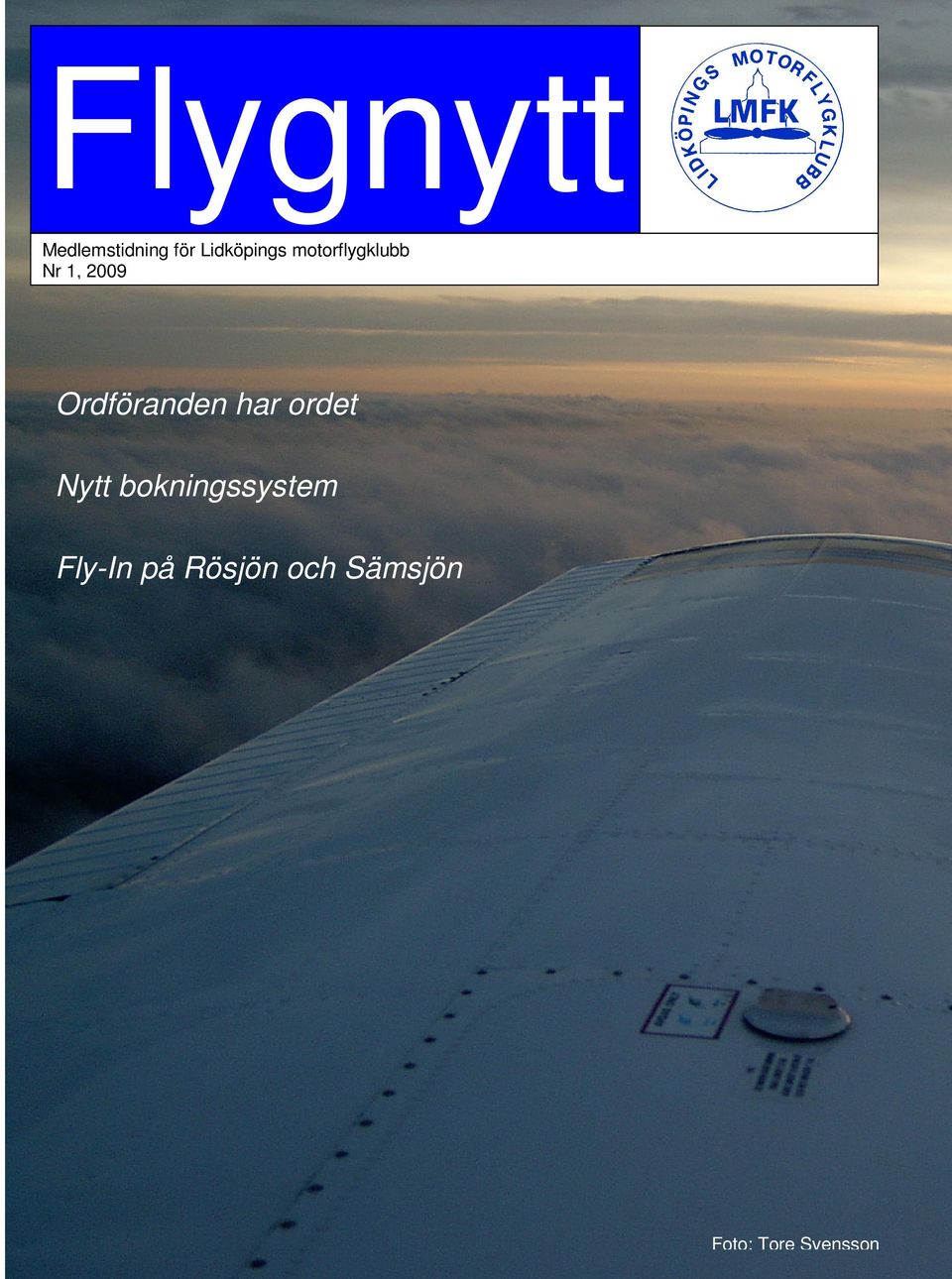 har ordet Nytt bokningssystem Fly-In