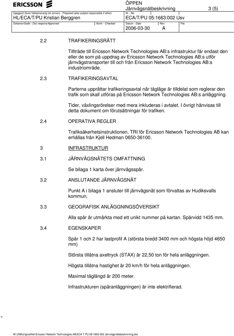 Ericsson Network Technologies AB:s industriområde. 2.