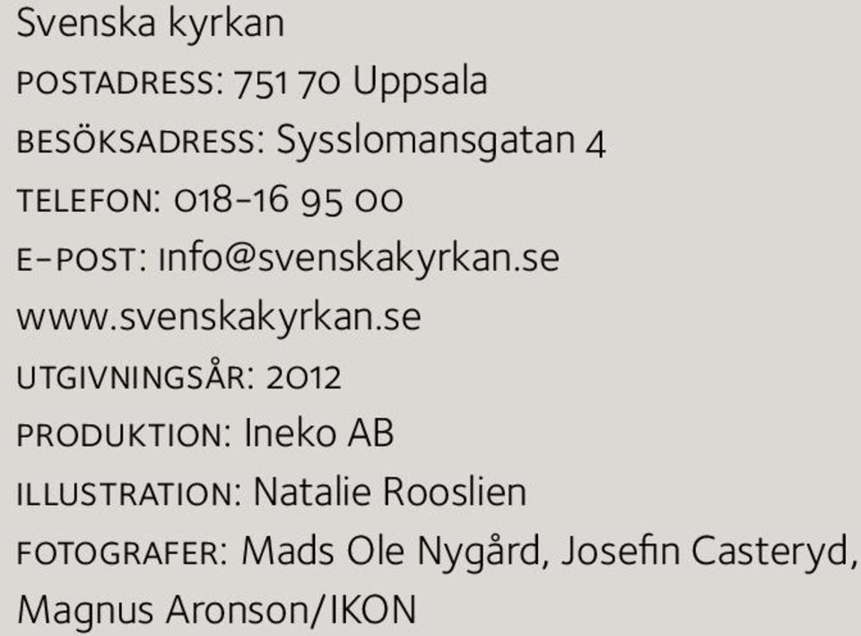 se www.svenskakyrkan.