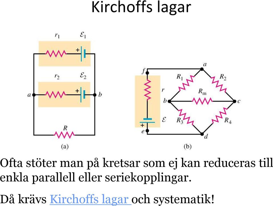 enkla parallell eller