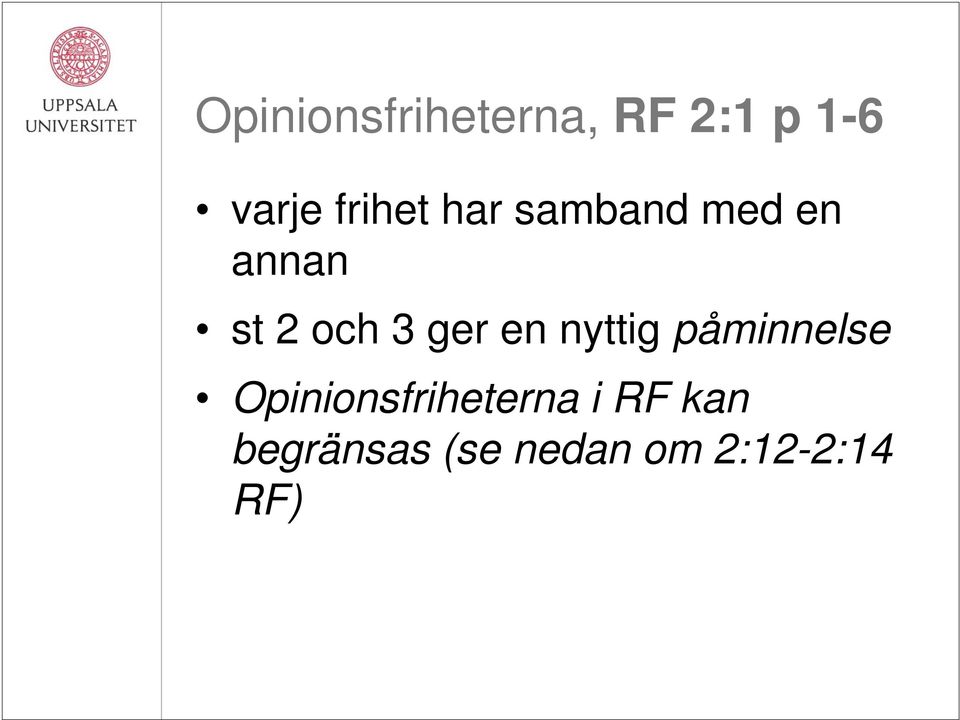 ger en nyttig påminnelse