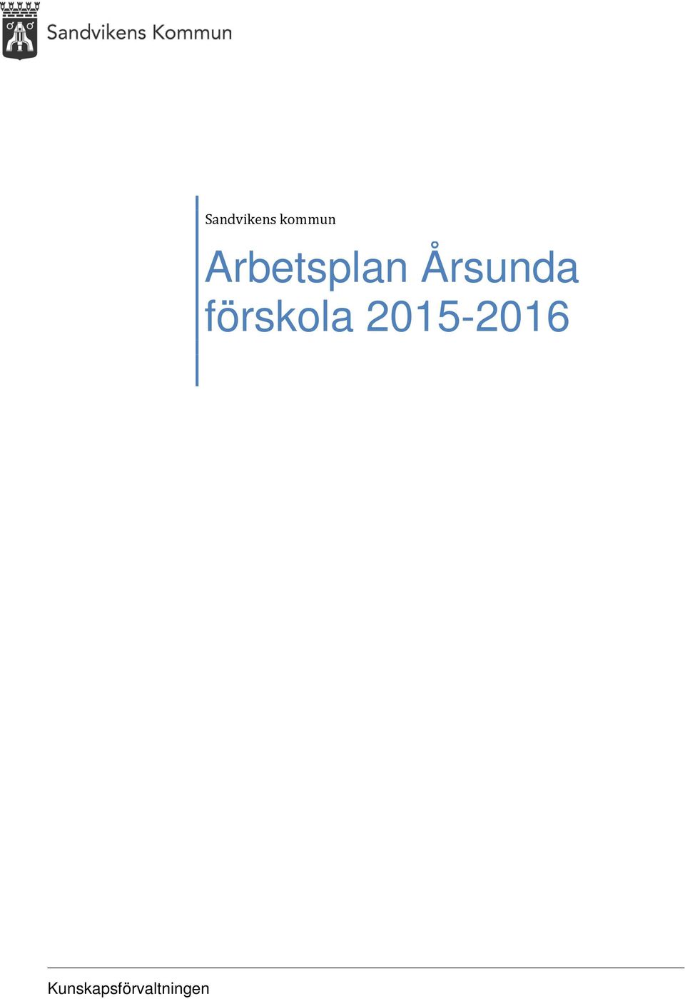 förskola 2015-2016