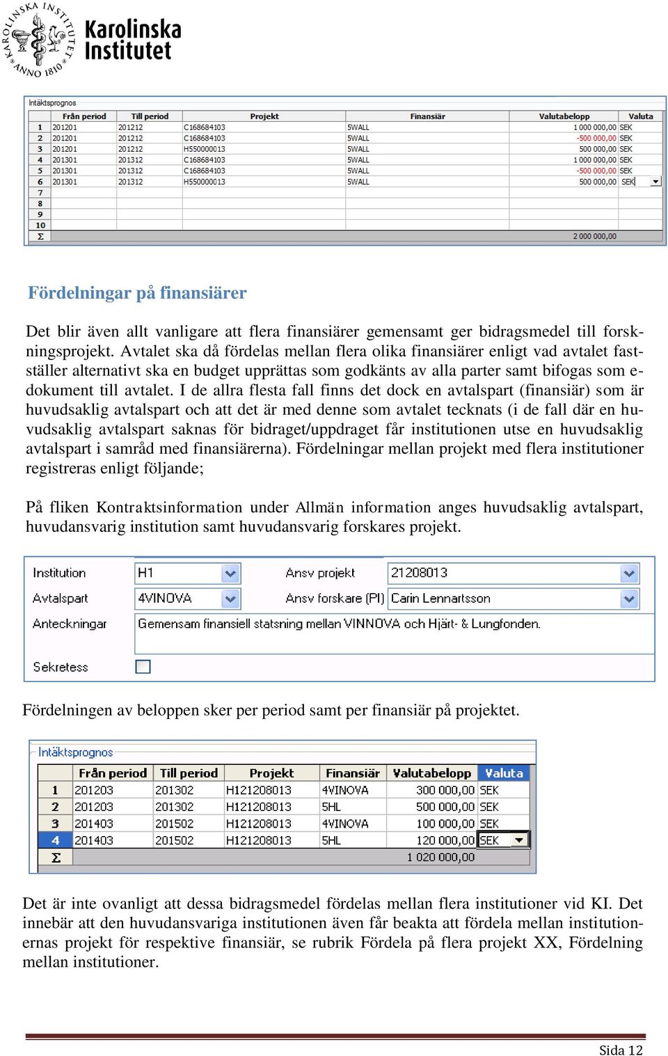 I de allra flesta fall finns det dock en avtalspart (finansiär) som är huvudsaklig avtalspart och att det är med denne som avtalet tecknats (i de fall där en huvudsaklig avtalspart saknas för