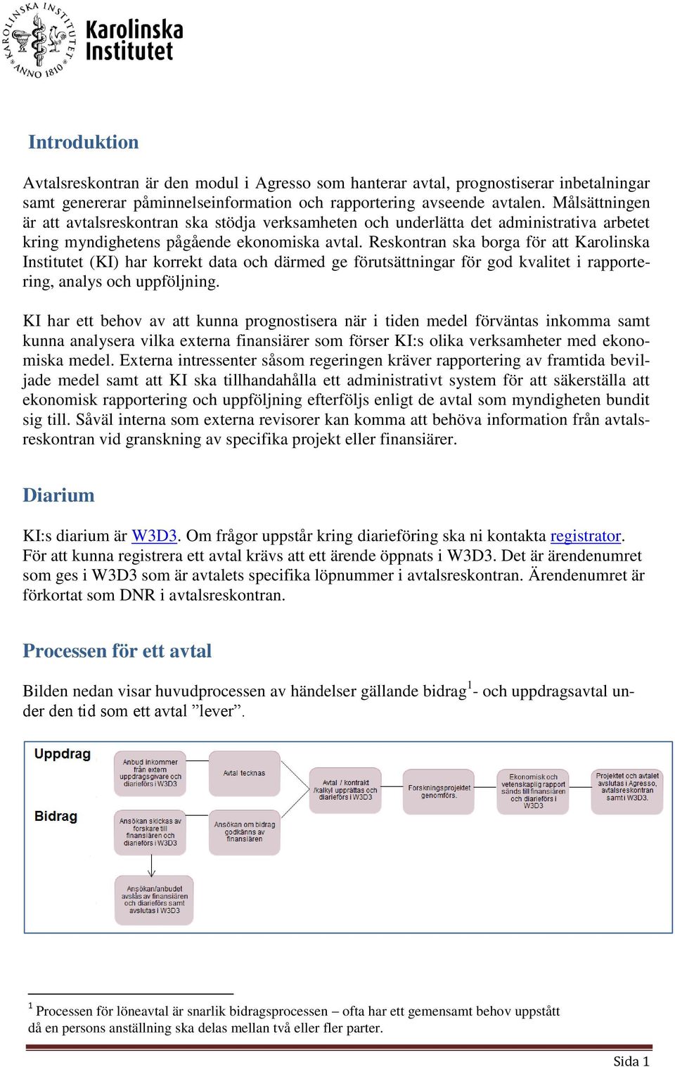 Reskontran ska borga för att Karolinska Institutet (KI) har korrekt data och därmed ge förutsättningar för god kvalitet i rapportering, analys och uppföljning.