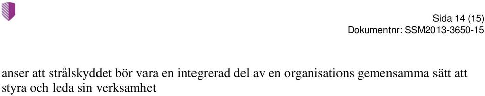 integrerad del av en