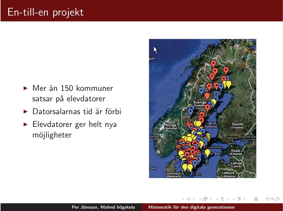 Datorsalarnas tid är förbi