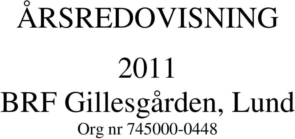 Gillesgården,