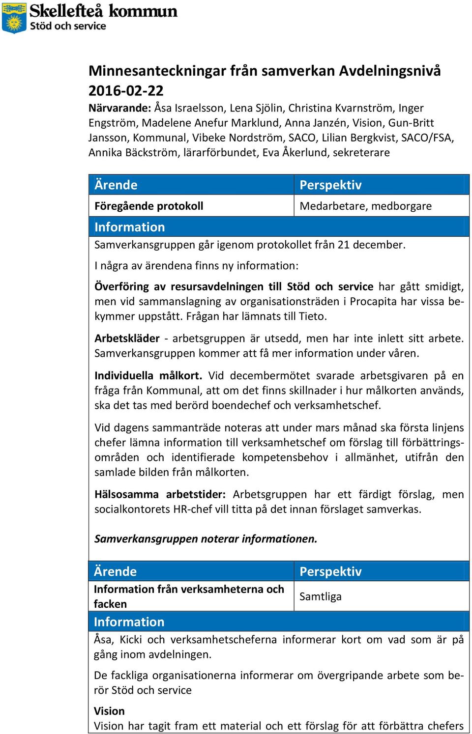 protokollet från 21 december.