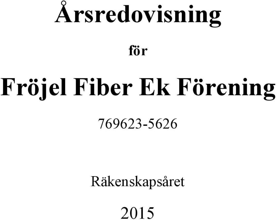 Förening