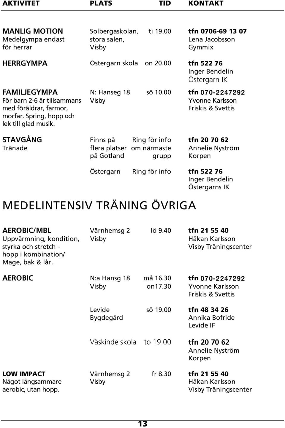 Spring, hopp och lek till glad musik.
