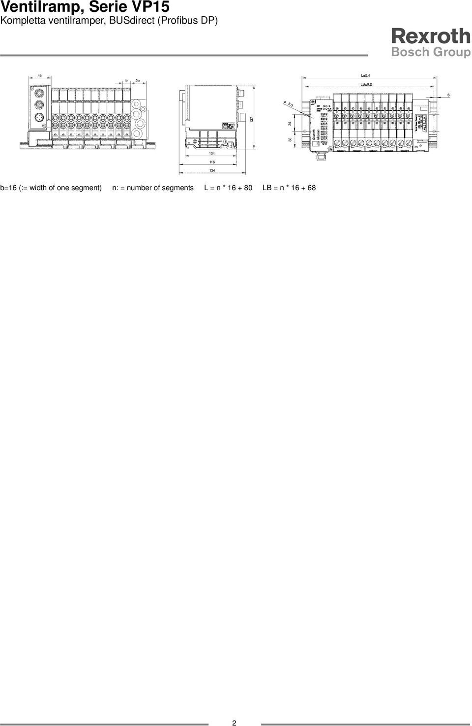 one segment) n: = number of