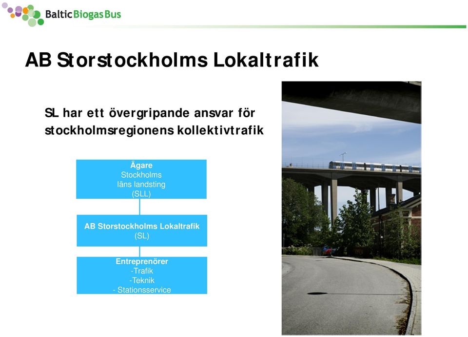 Stockholms läns landsting (SLL) AB Storstockholms