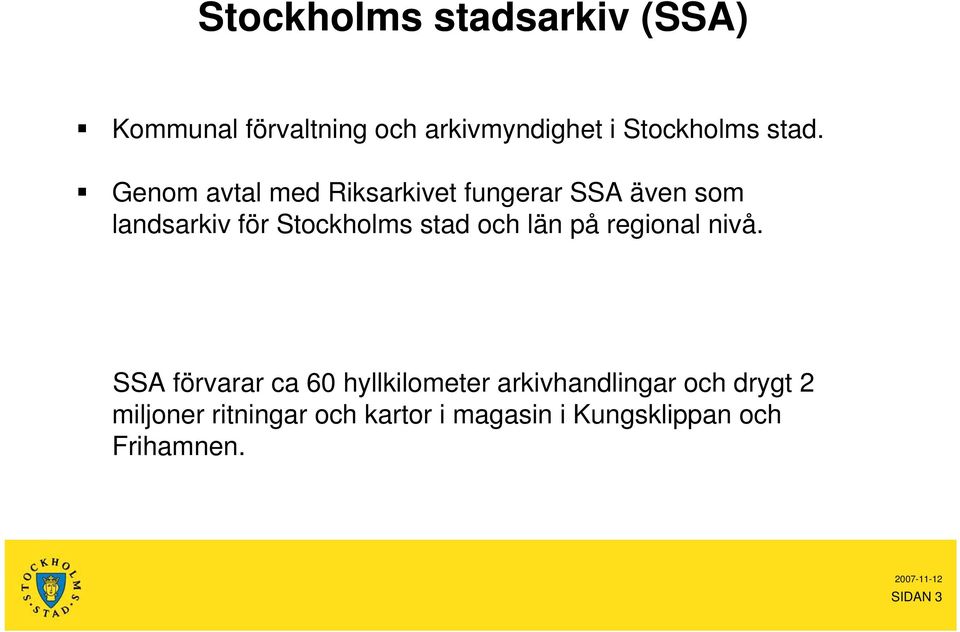 stad och län på regional nivå.