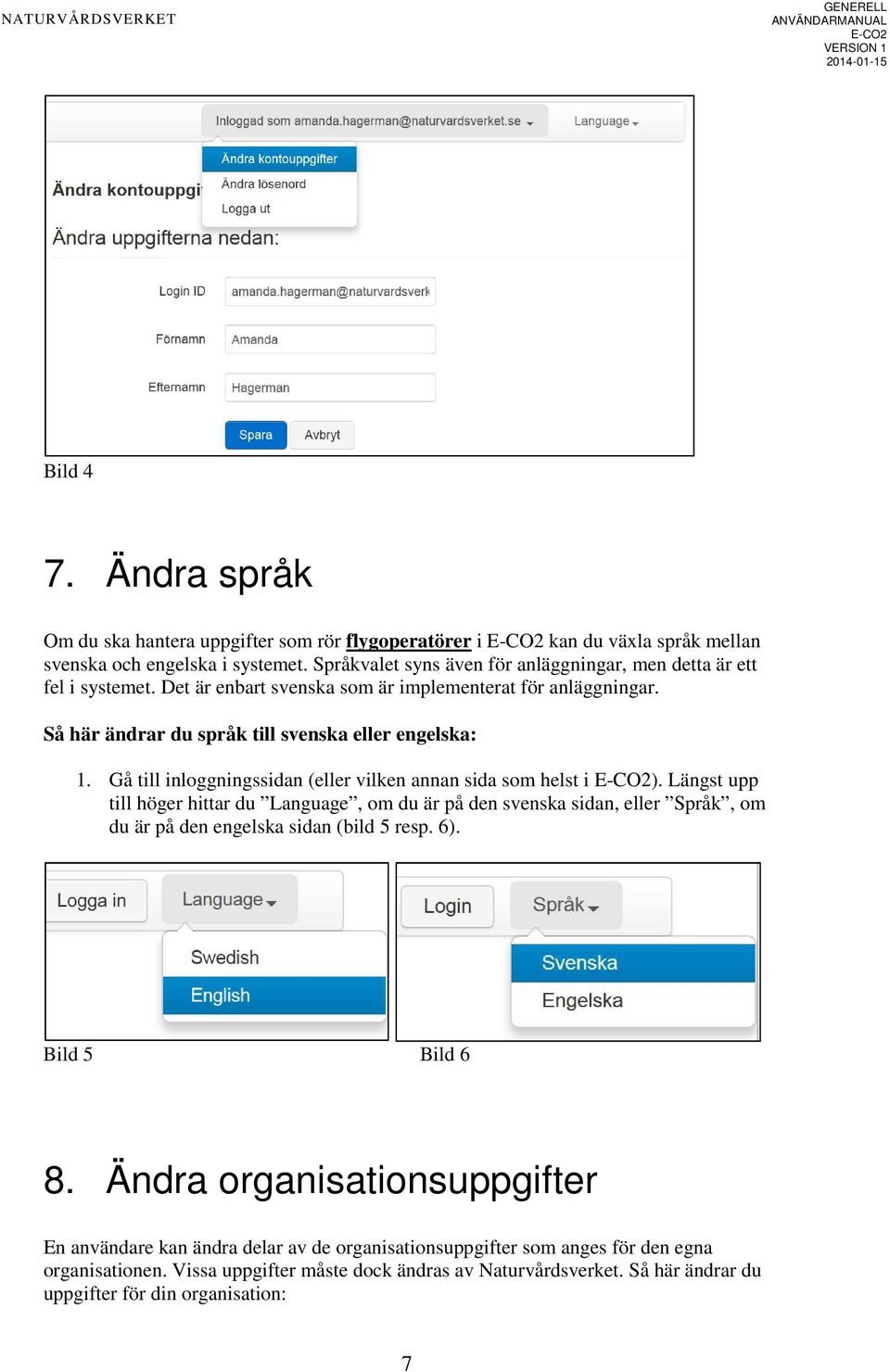 Gå till inloggningssidan (eller vilken annan sida som helst i ).