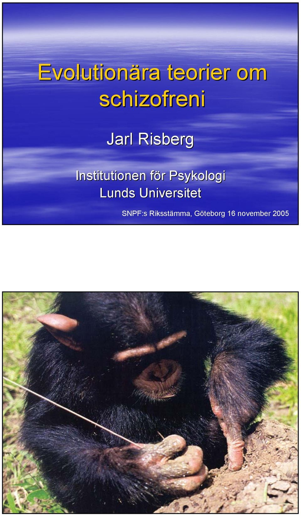 Psykologi Lunds Universitet SNPF:s