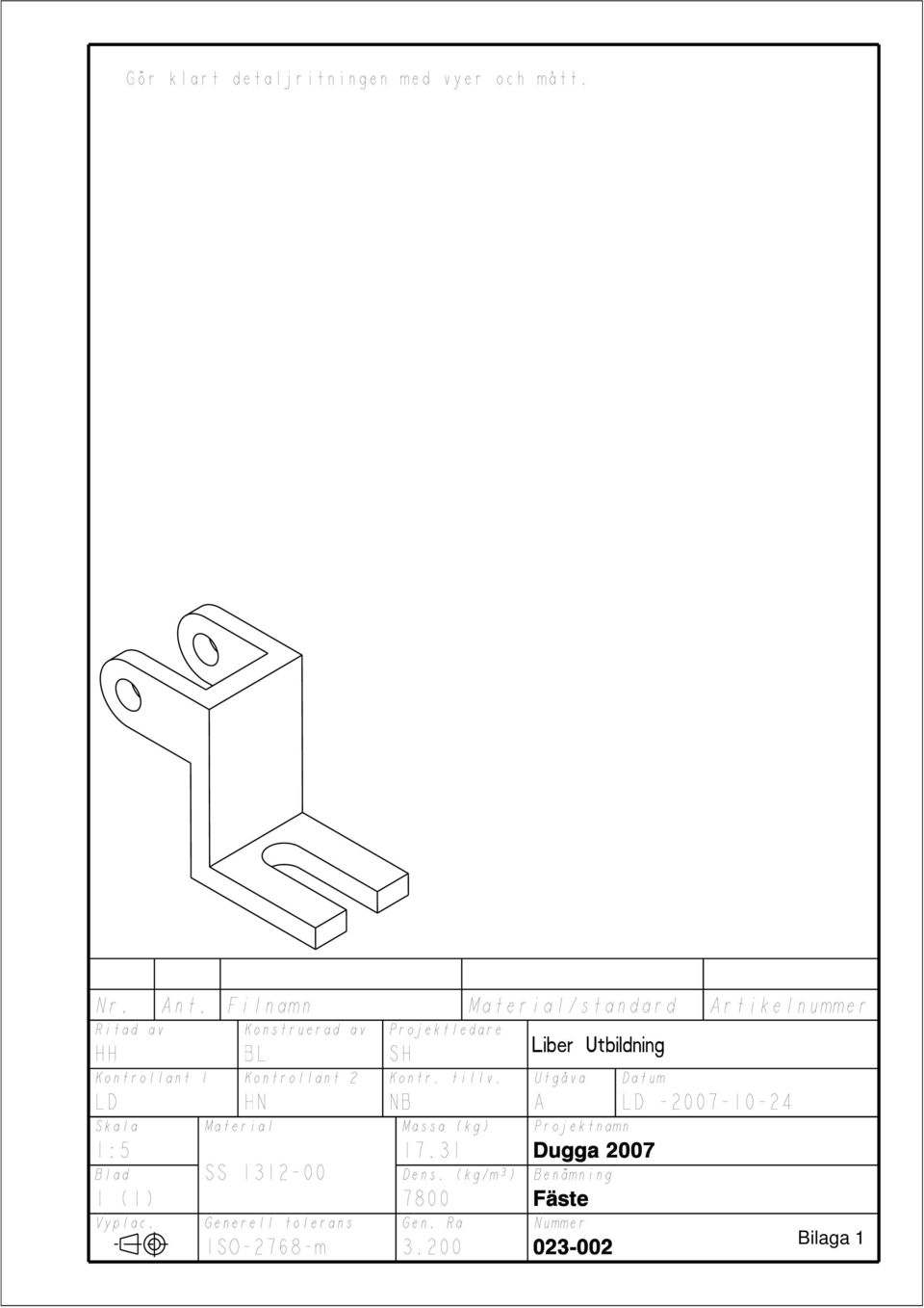 HH BL 1:5 1 (1) ISO-2768-m Liber