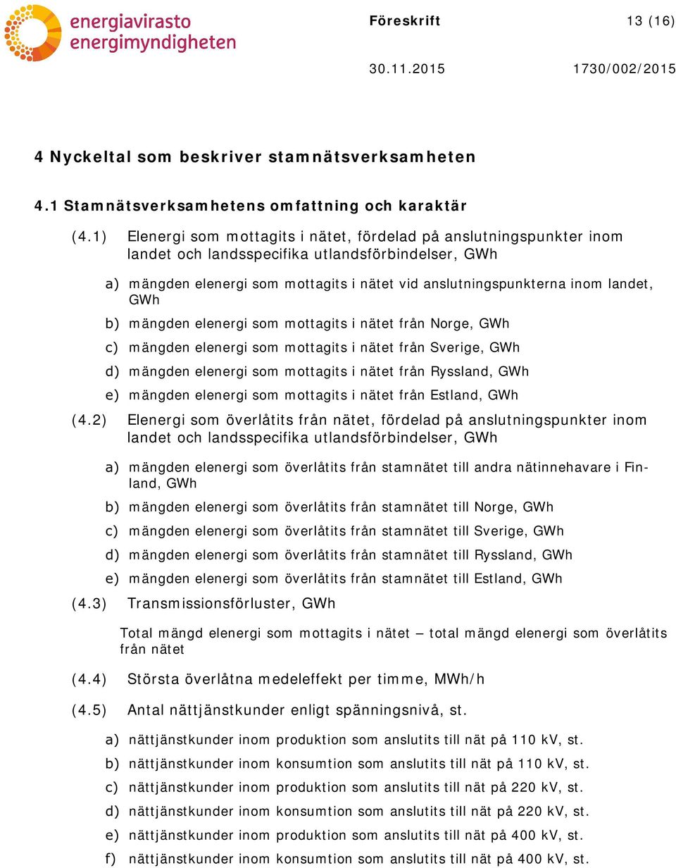 GWh mängden elenergi som mottagits i nätet från Norge, GWh mängden elenergi som mottagits i nätet från Sverige, GWh mängden elenergi som mottagits i nätet från Ryssland, GWh mängden elenergi som