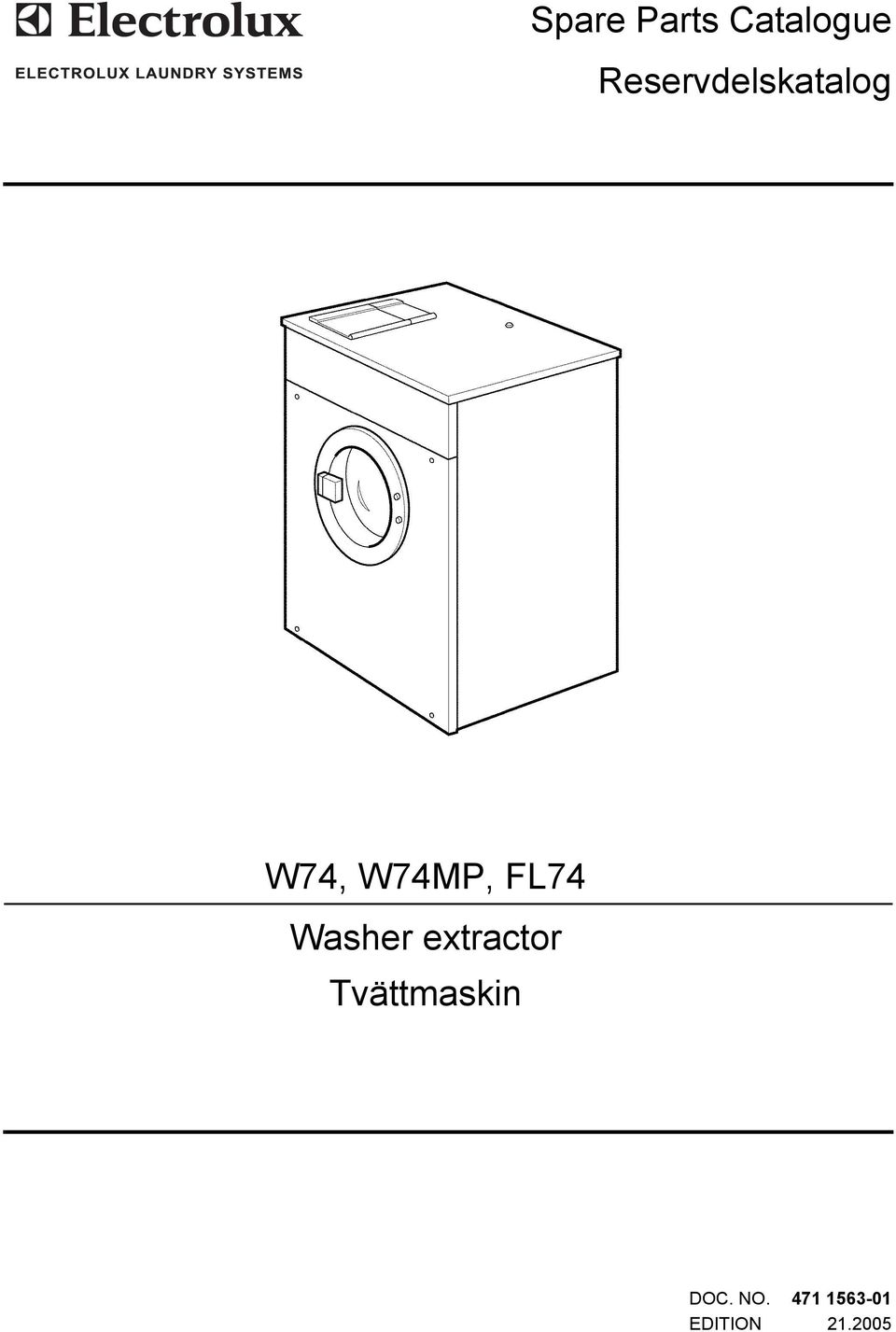FL74 Washer extractor