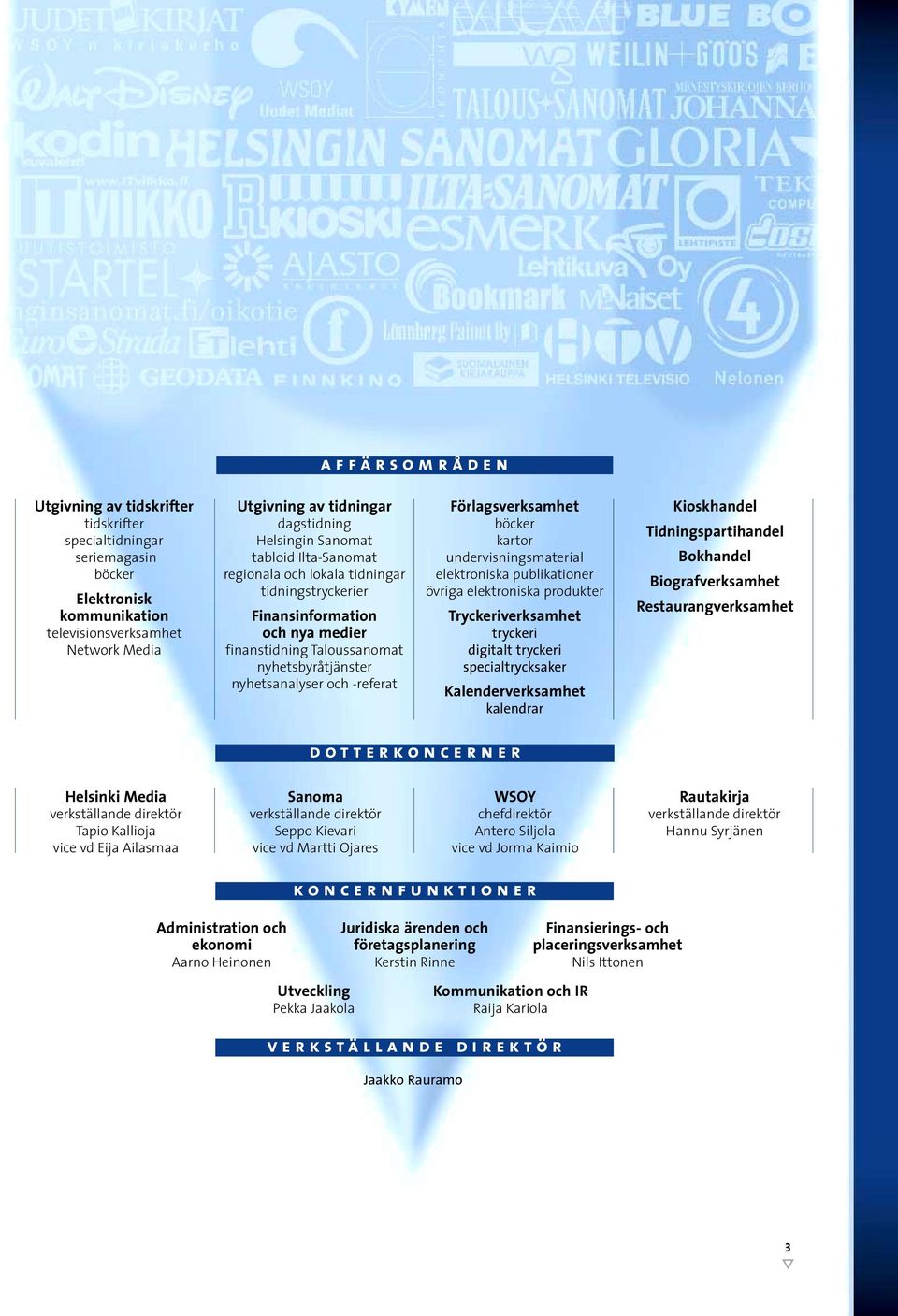 Förlagsverksamhet böcker kartor undervisningsmaterial elektroniska publikationer övriga elektroniska produkter Tryckeriverksamhet tryckeri digitalt tryckeri specialtrycksaker Kalenderverksamhet