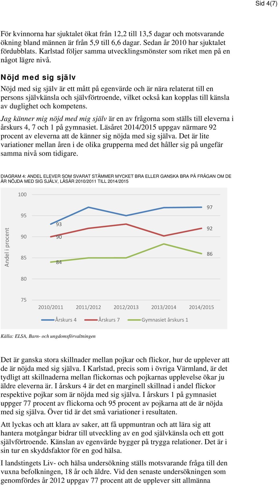 Nöjd med sig själv Nöjd med sig själv är ett mått på egenvärde och är nära relaterat till en persons självkänsla och självförtroende, vilket också kan kopplas till känsla av duglighet och kompetens.