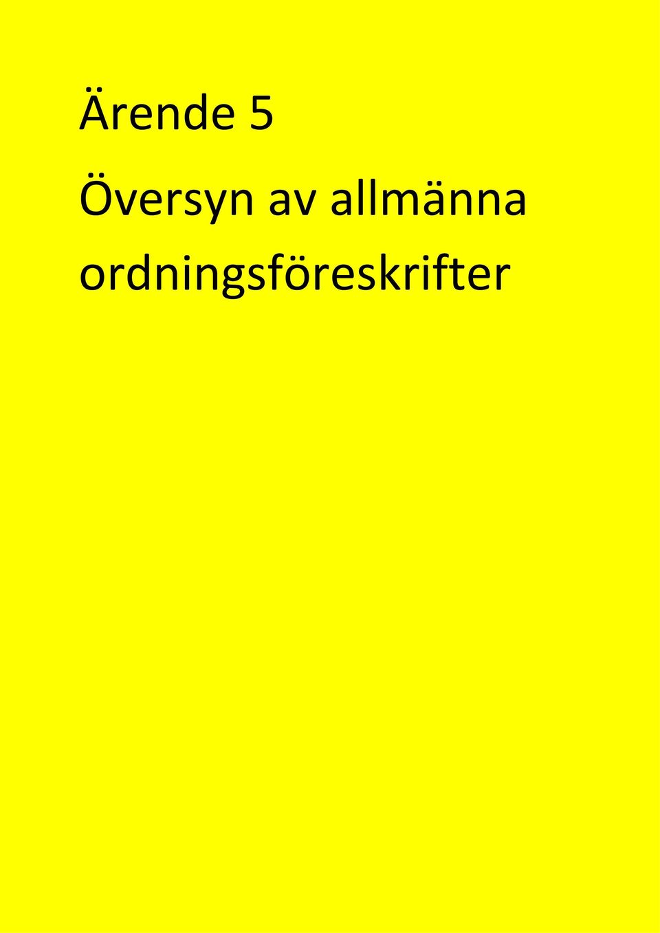 allmänna