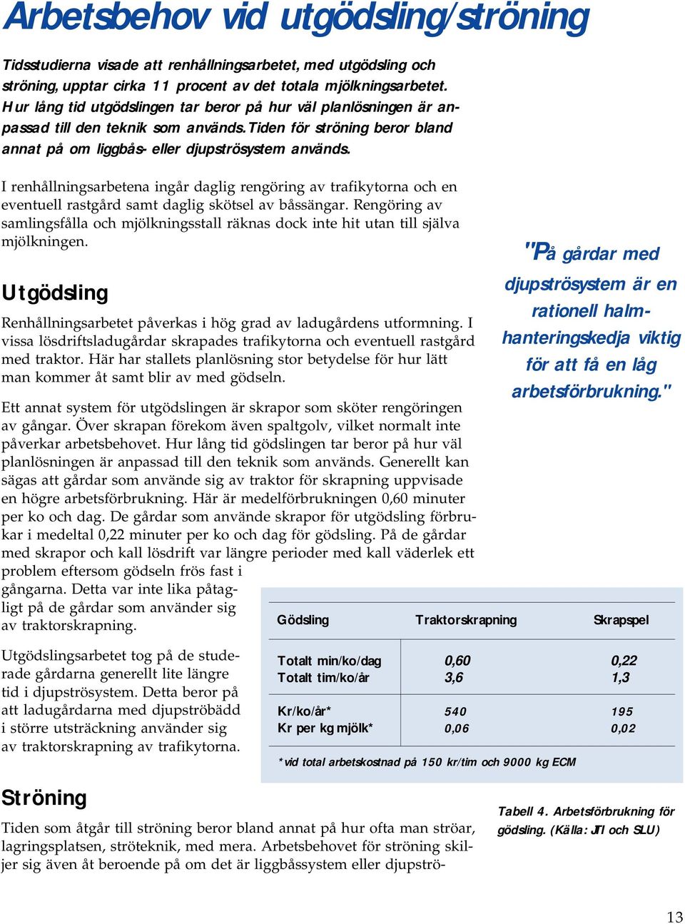 I renhållningsarbetena ingår daglig rengöring av trafikytorna och en eventuell rastgård samt daglig skötsel av båssängar.