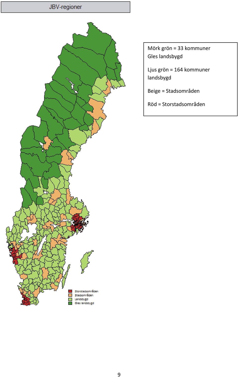 kommuner landsbygd Beige =