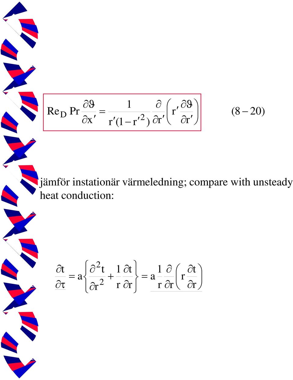 vämeledning; compae with