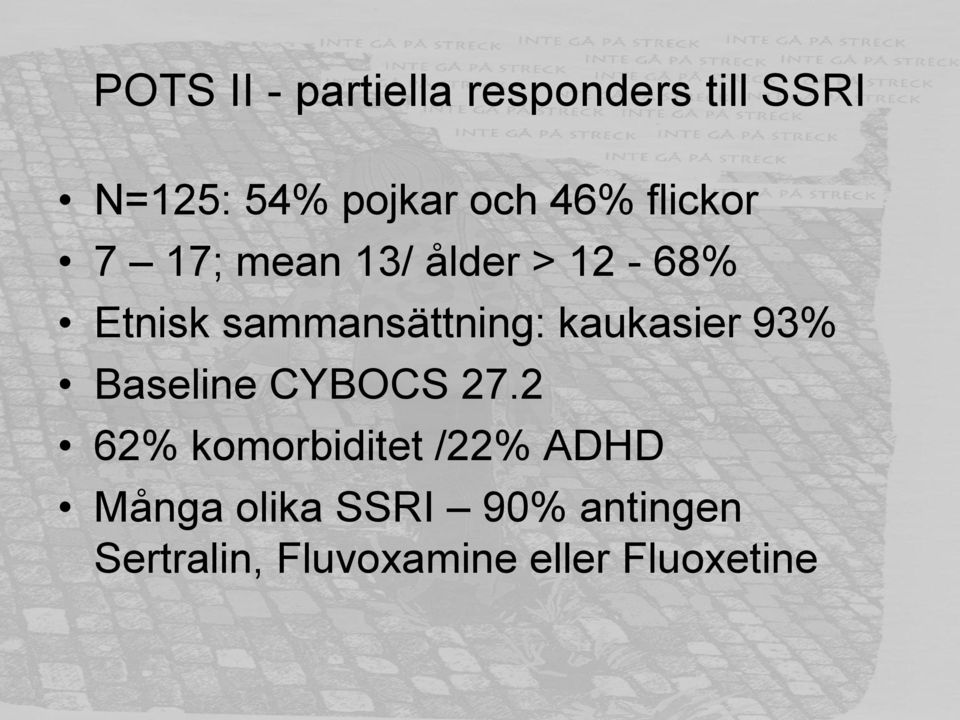 kaukasier 93% Baseline CYBOCS 27.