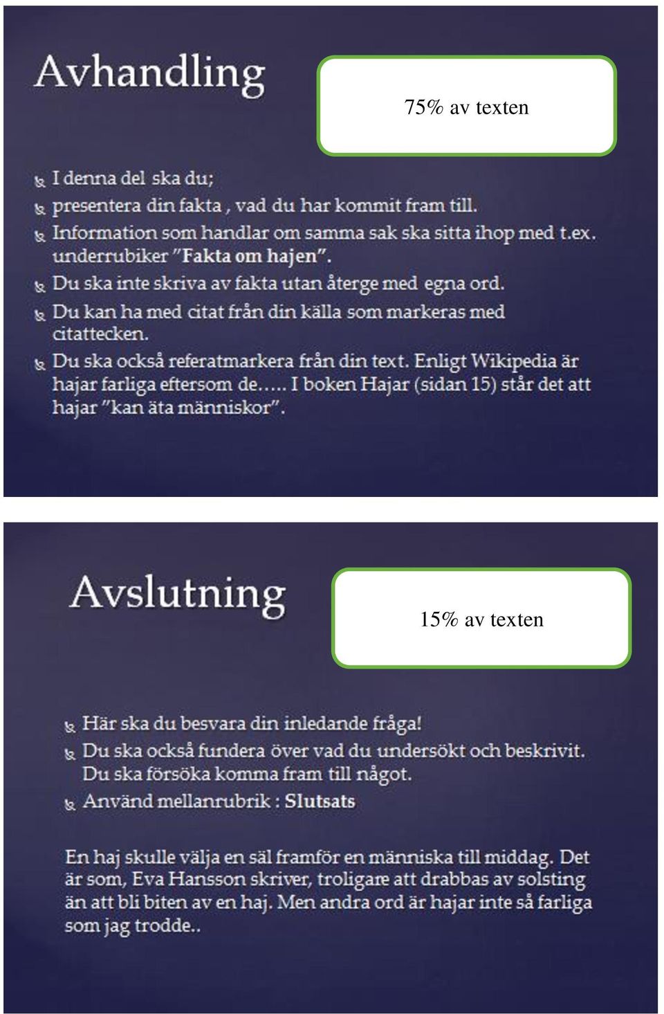 15% av