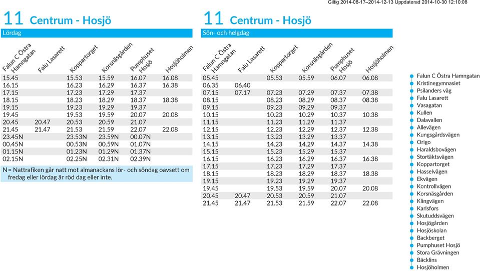 15N 01.23N 01.29N 01.37N 02.15N 02.25N 02.31N 02.39N 05.45 05.53 05.59 06.07 06.08 06.35 06.40 07.15 07.17 07.23 07.29 07.37 07.38 08.15 08.23 08.29 08.37 08.38 09.15 09.23 09.29 09.37 10.15 10.23 10.