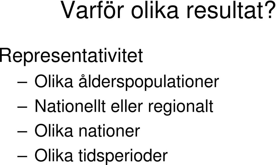 ålderspopulationer Nationellt