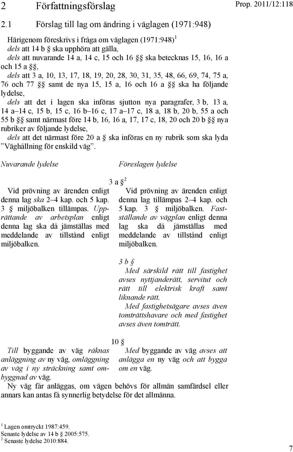 15, 16, 16 a och 15 a, dels att 3 a, 10, 13, 17, 18, 19, 20, 28, 30, 31, 35, 48, 66, 69, 74, 75 a, 76 och 77 samt de nya 15, 15 a, 16 och 16 a ska ha följande lydelse, dels att det i lagen ska