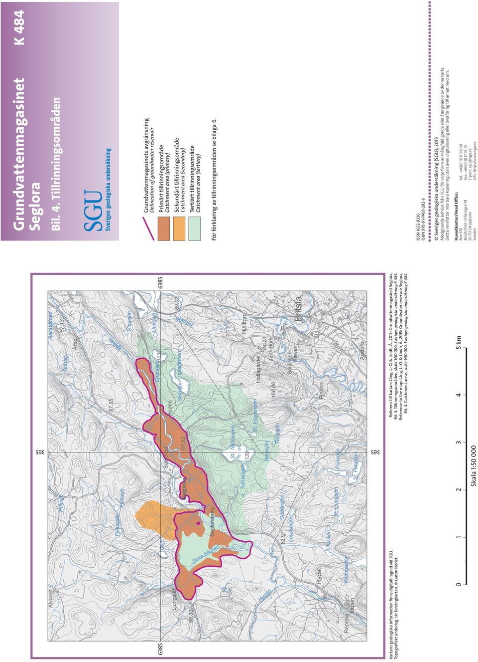 , 2015: Groundwater reservoir Seglora, Bil. 4.