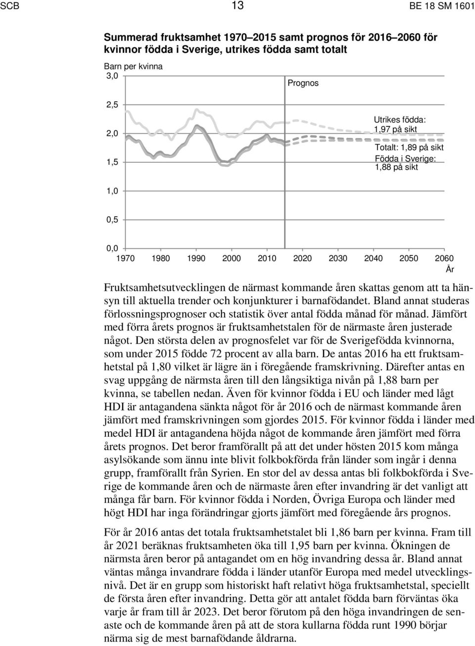 till aktuella trender och konjunkturer i barnafödandet. Bland annat studeras förlossningsprognoser och statistik över antal födda månad för månad.