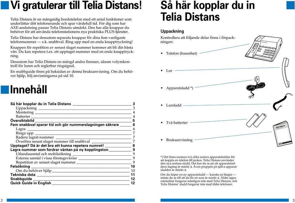 ing upp med en enda knapptryckning! Knappen för repetition av senast slaget nummer kommer att bli din bästa vän. u kan repetera t.ex. ett upptaget nummer med en enda knapptryckning.