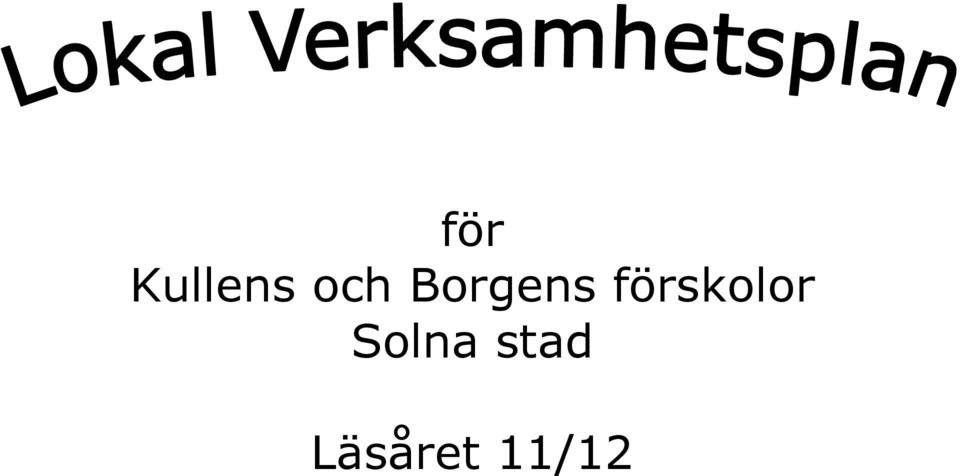 förskolor