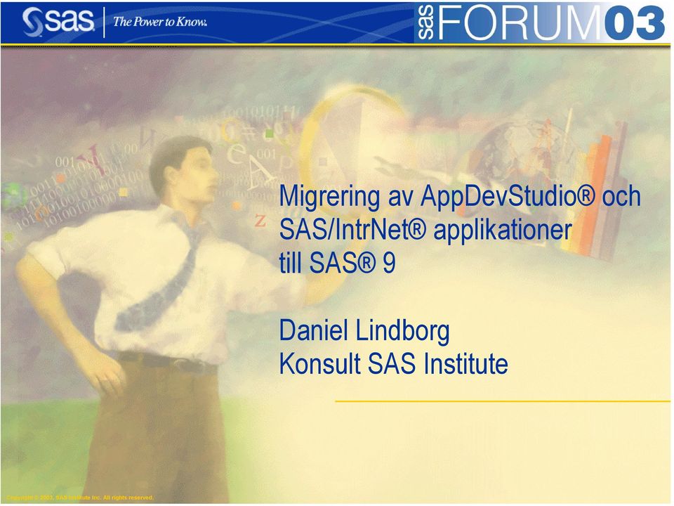 Daniel Lindborg Konsult SAS Institute