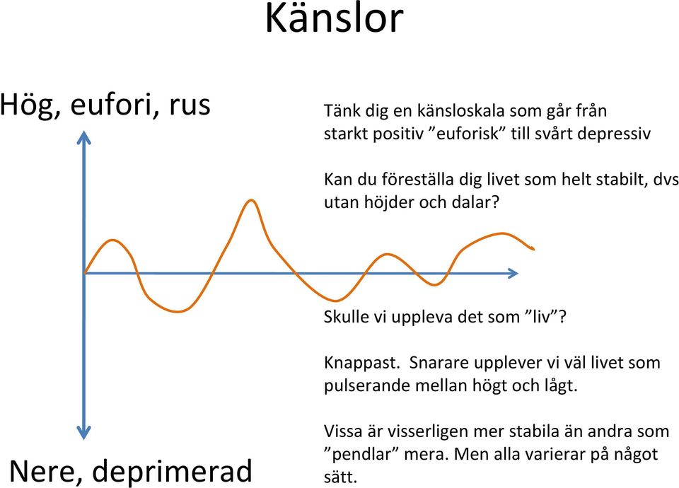 Skulle vi uppleva det som liv? Knappast.