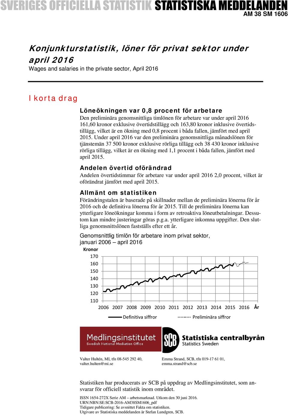 jämfört med april 2015.