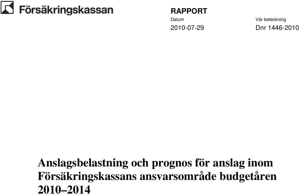 Försäkringskassans